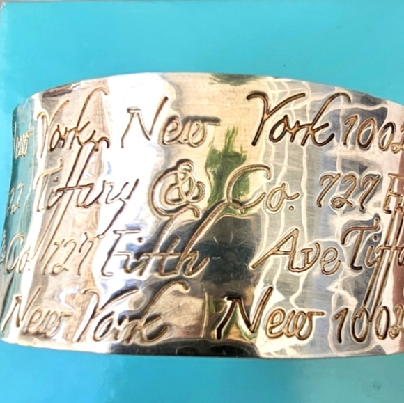 Tiffany &  Co. Notes Cuff Braclet Sterling .925 - Picture 4 of 8